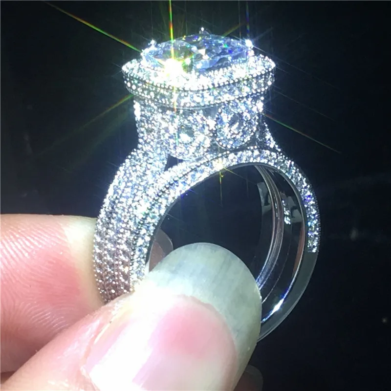 

Женский комплект из кольца и кольца, из серебра 925 пробы