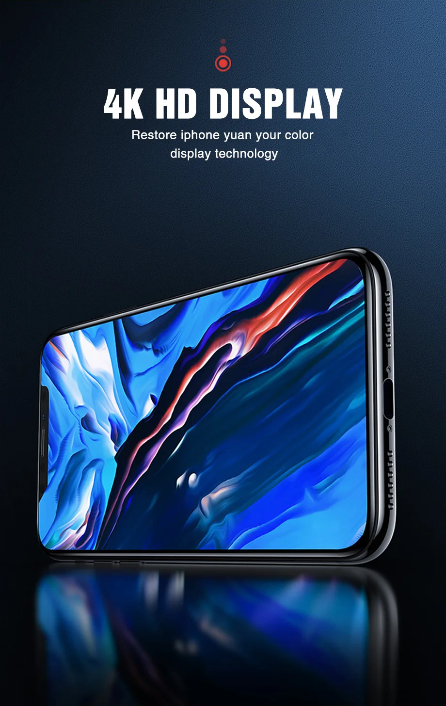 100D полное покрытие Защитное стекло для IPhone X XR XS 6 6S 7 8 Plus Защитная пленка для экрана на IPhone XR XS MAX 5 5S SE 8 7 X стекло