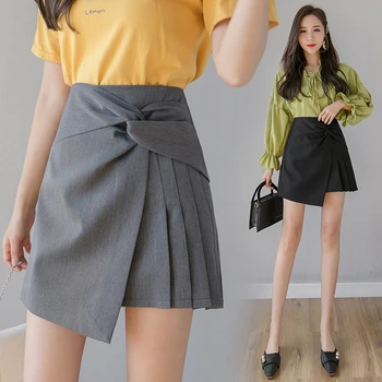 

Mini Skrit High Waist Micro Skirt Casual Faldas Mujer Moda 2020 Plus Size Skirts Womens Black Faldas Cortas