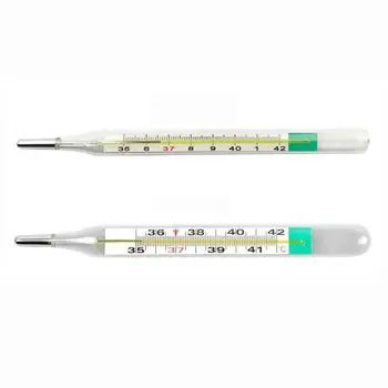 

Precise Medical Mercury Glass Thermometer Clinical Medical Temperature Household Health Monitors Health Care Thermometers