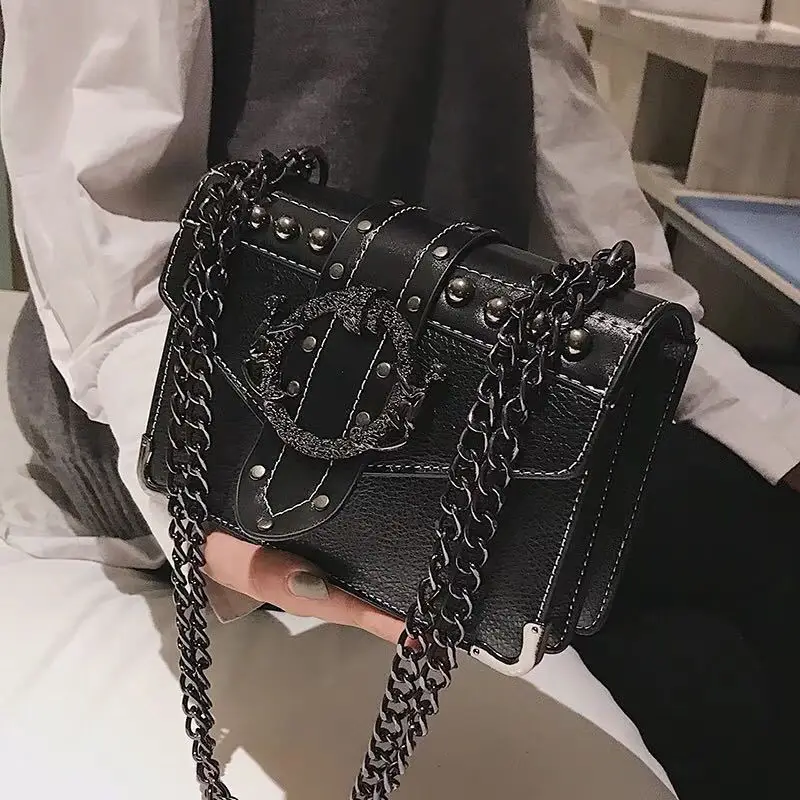 

Vintage Flap Women Shoulder Crossbody Bags Casual women Handbags Female Clutches Ladies Chain Messenger Bag Tote Quality 2019