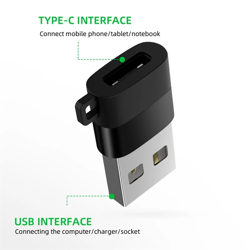Переходник с USB Type C Мама на папа кабель 2 0 OTG для Samsung Galaxy s8 s9 Huawei P20|Переходники и