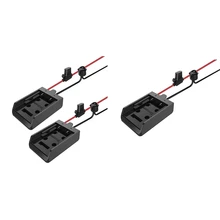 

Power Wheel Adapter Fuse & Switch,Secure Battery Adapter For Dewalt 20V Lithium Battery,With 12 Gauge Wire,For DIY