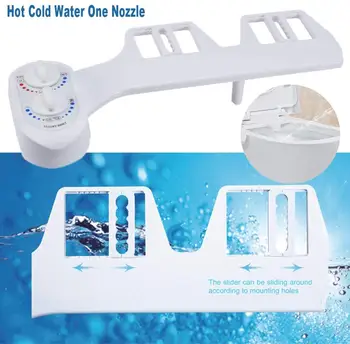 

Non-Electric Bidet Attachment Toilet Bidet Seat Self-Cleaning Nozzle-Fresh Water Bidet Sprayer Mechanical Muslim Shattaf Washing