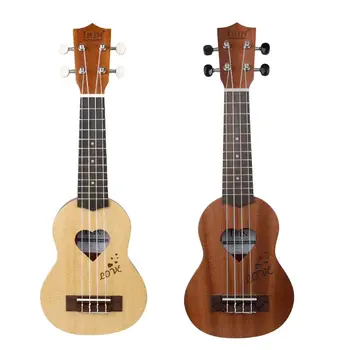 

Ukuleles 17-inch, Official Heart-Shaped Ukuleles with Storage Bags