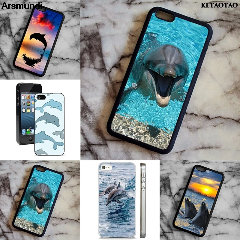 KETAOTAO Dauphin Smiling Cute Funny Phone Cases for iPhone 5C 5S 6S 7 8 XR XS Max For Samsung PLUS Case Soft TPU Rubber Silicone |
