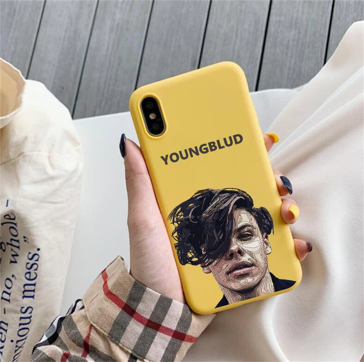 Yungblud Мягкий силиконовый чехол для iPhone 6/6s, 6 Plus/6s Plus, 7 Plus/8, 7 Plus/8 Plus, X, K, XS, XR, XSMax 11Pro