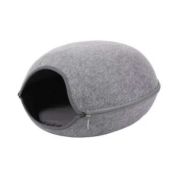 

Cat Dog House Puppy Cave Pet Sleeping Warm Bed Mat Pad Nest Pet Supplies Cat Pet Cave Cat Cave Bed Puppy Eggshell Cave