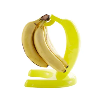 

Fruit hanger desktop hook Bananas, grapes Creative hangers Yellow Rack Kitchen Accessories