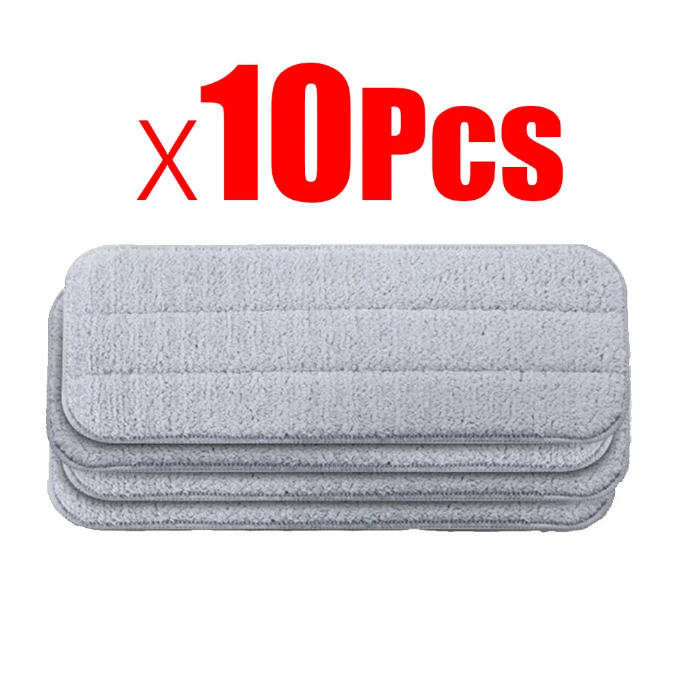 10PCS Original xiaomi Mijia Deerma Replace Mop Cloth for Mi Mijia Water Spray Mop 360 Rotating Cleaning Cloth Head Wooden Freeshipping - Цвет: 10PCS