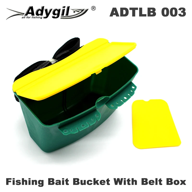 Multifunctional 2 Compartments Live Bait Box Fishing equipment