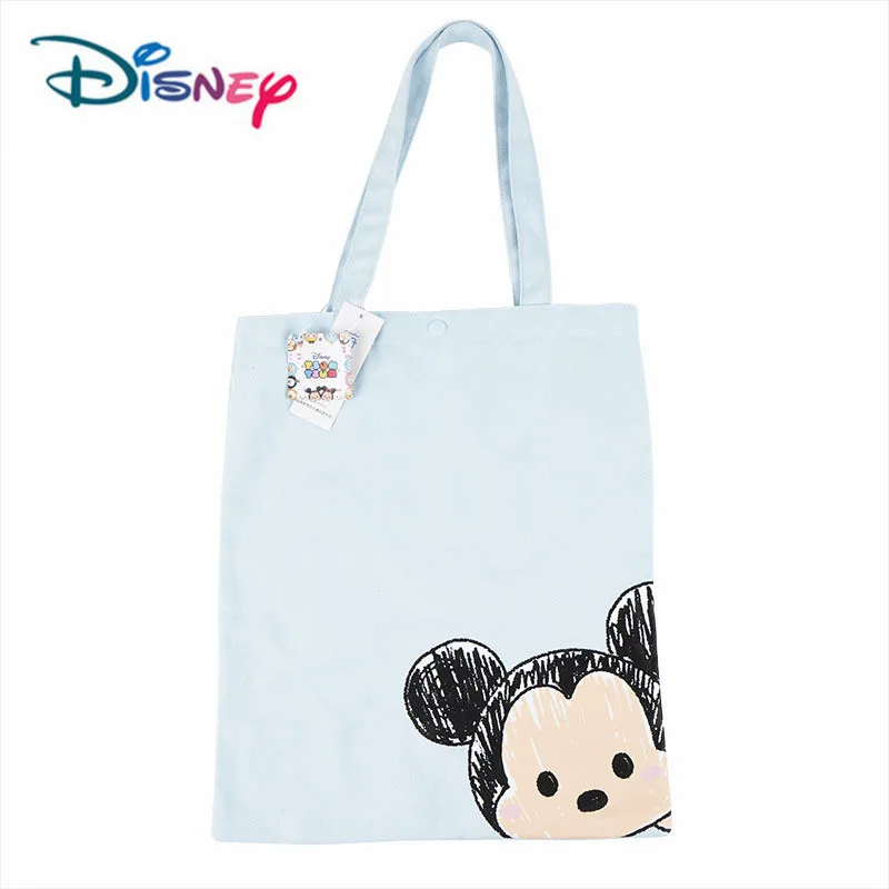 Disney Микки Маус сумки на плечо мультфильм Леди Большая вместительная сумка Женская водонепроницаемая сумка модные сумки Дорожная пляжная сумка - Цвет: A