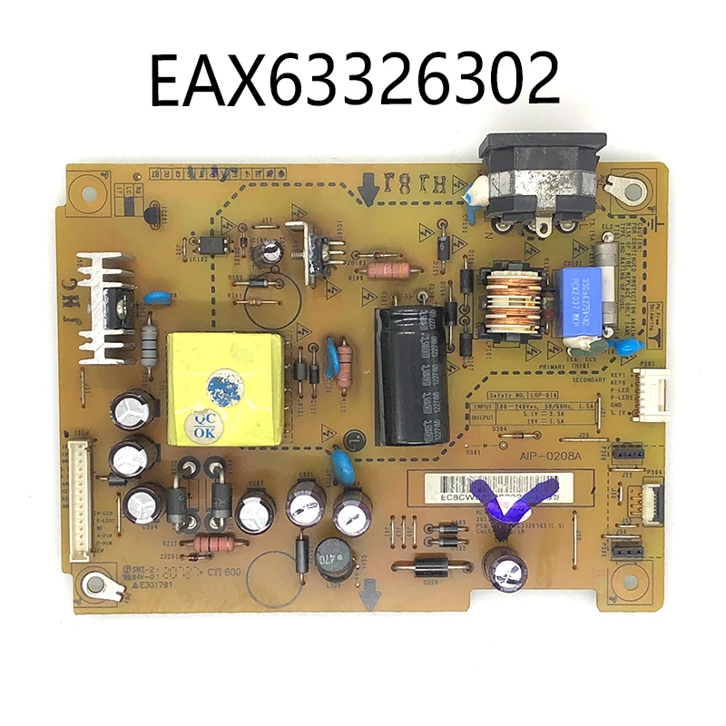 Оригинальный 100% тест для LG E22711T светодиодный блок питания AIP 0208A EAX63326302|Пульты ДУ| |