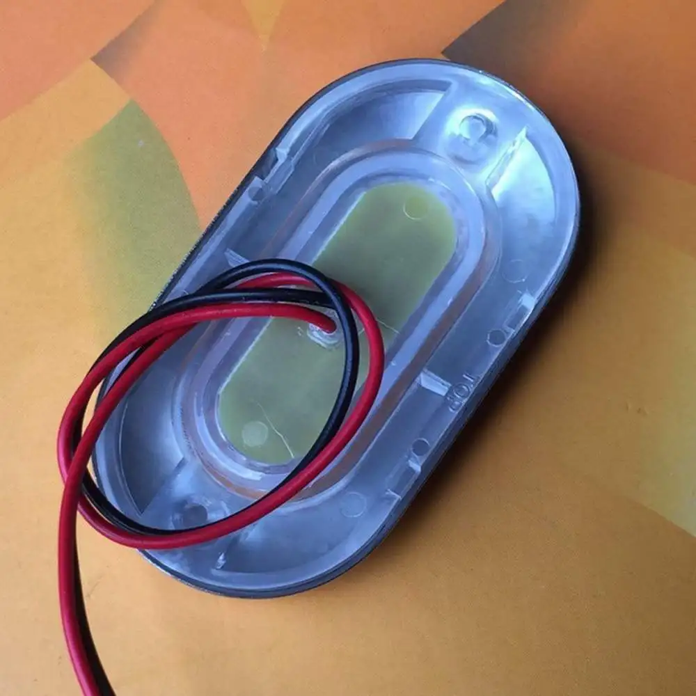 12V 6 светодиодный 83LM белый судовой фонарь морская яхта дорожная лампа E012081