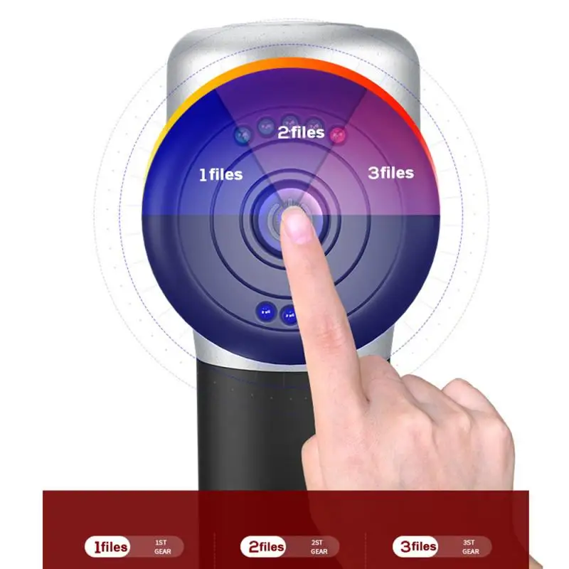 Electric Muscle Relaxation Massage Gun Handheld Deep Muscle Percussion Massager Deep Tissue Muscle Relaxation Fitness Equipment