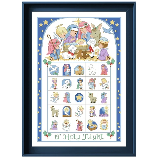 O Holy Night Embroidery Kit