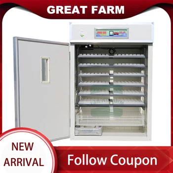 

Top quality chicken egg incubator Poultry equipment eggs automatic intelligent incubator duck goose pigeon