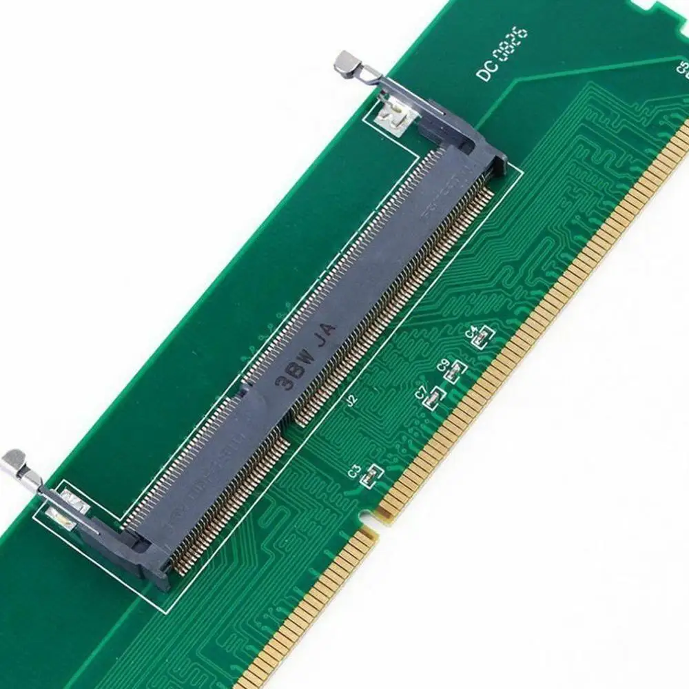 DDR3 RAM Разъем для карты памяти адаптер ноутбука к DIMM настольному ПК Новый