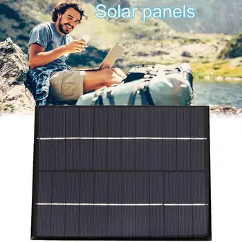 

5 V 200mA 1 Watt W extend wire Solar Panel Polycrystalline cable Silicon Battery Solar Charger Small Mini DIY 5V toy Volt C V6F3