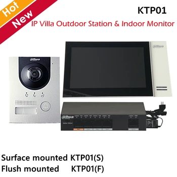 

Dahua Video Intercoms Kit IP Villa Outdoor Station and Indoor Monitor 2MP Camera Night vision Surface and Flush Mounted Optional