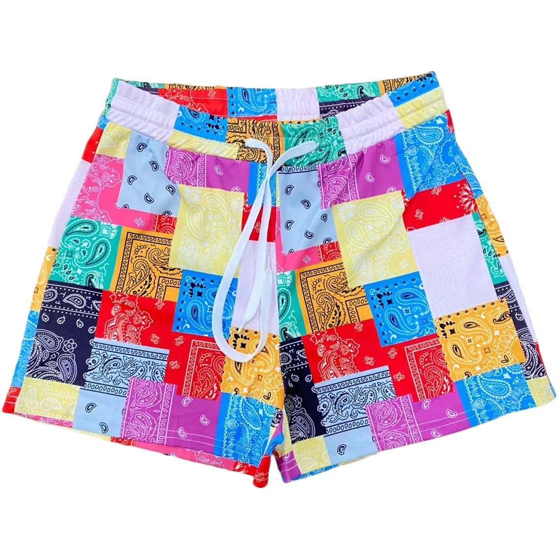 Bandana Fashion Shorts Women Casual 