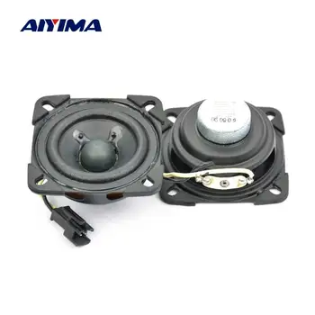 

AIYIMA 2Pcs 2 Inch Portable Full Range Audio Speakers Driver 4 Ohm 5W DIY Home Theater Bluetooth Sound Amplifier Speaker