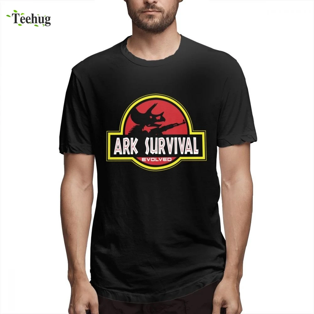 Ark Survival, футболки для мужчин, 2018, новая летняя футболка с круглым воротником для мужчин, Ark Survival, развивающая футболка