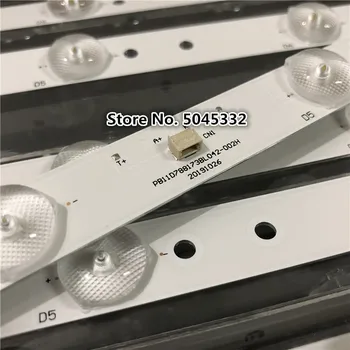 

4pcs LED STRIP FOR VIVAX 40inch PB11D788173BL042-002H SLE40F10M4 789mm