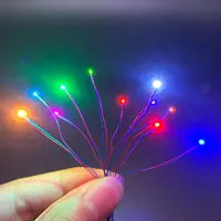 10pcs Wired SMD 0603 3V/12V Led Lamp Models Pre-soldered Micro Litz For Train Railway Landscape Lighting 2