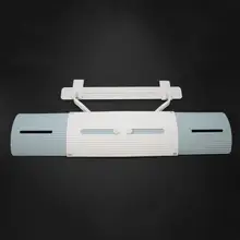 Adjustable Penutup Udara Kaca Depan AC Angin Panduan Perisai Ditarik Deflektor Baffle Mencegah Langsung Blow(China)