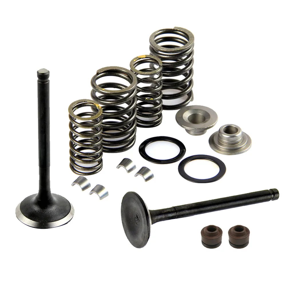 Motorcycle Engine Valve Assembly Set for 125cc 150cc GY6 4-Stroke ATVs& Dirt Bikes