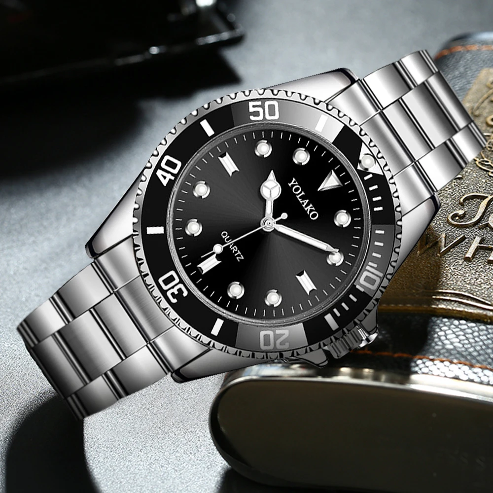 

2019 Business Casual Quartz Watches Steel Belt Analog Wrist Watch Sport Wrist Watch Men Luxury Brands Clock Wristwatches Relogio