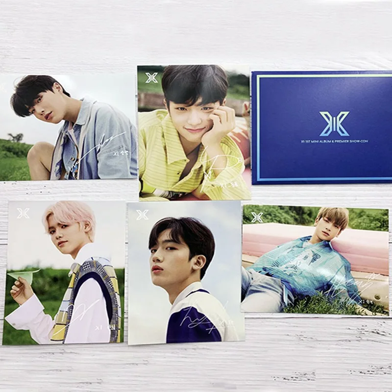 11 шт./компл. KPOP X1 комбинация альбом Летающий концерт с такими же поздравительные открытки вокруг