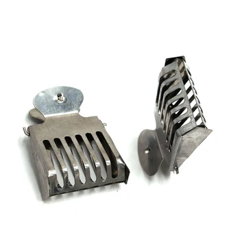 

40PCS Wholesale Supplies Beekeeping Metal Cage Clip Rearing Clips Catcher Cover Cages Bees Queen Bee House Tools Rear Box Cup