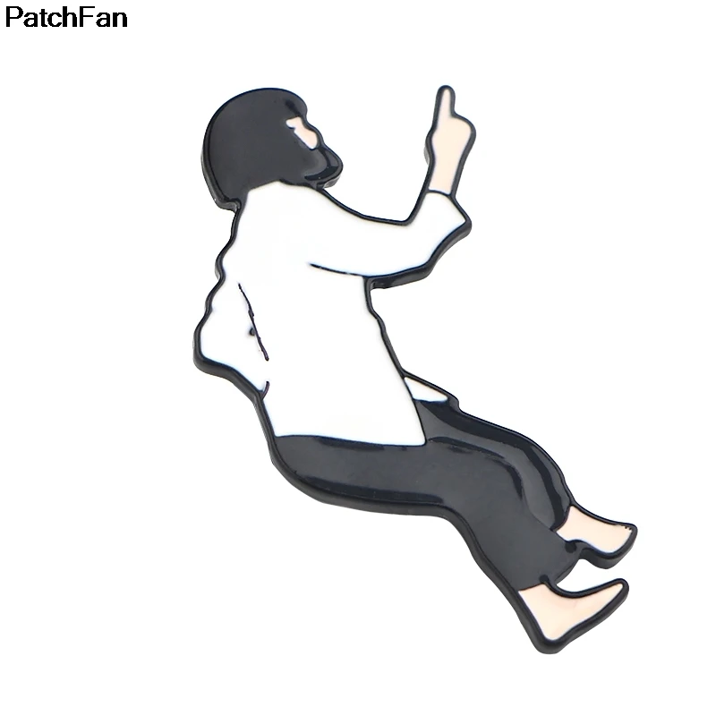 20 шт./лот A2692 Patchfan Pulp fiction Забавный Шарм милый мультфильм булавки дети Мужчины Леди Броши Одежда Аксессуары Ювелирные изделия значки