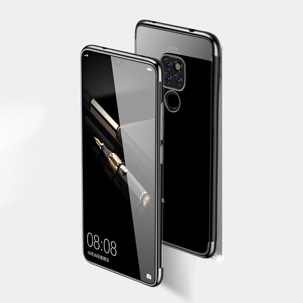 100 шт мобильный чехол для телефона для hua wei honor 8X10 20 20pro p20 p30 lite чехол мягкий TPU чехол s мягкий TPU чехол