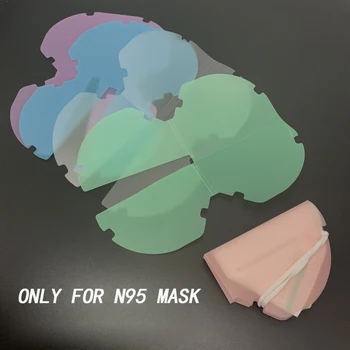 

5/10pcs Portable Mask Folder Organizer for N95 KN95 Mask Storage Clip Masks Storage Box Case Face Masks Temporary Container