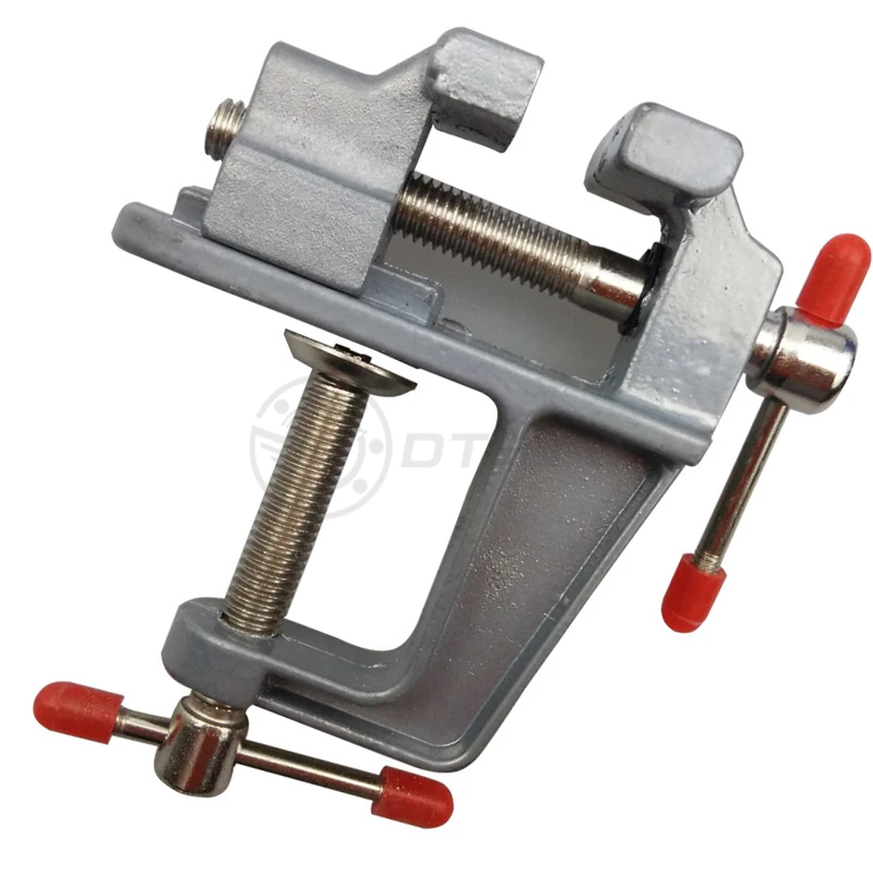 NEW Arrival 3.5" Aluminum Miniature Small Jewelers Hobby Clamp On Table Bench Vise Mini Tool Vice Muliti-Funcational