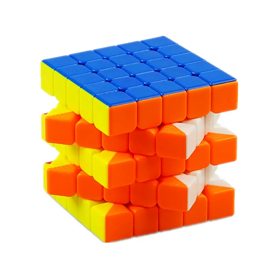 YongJun 5x5 куб 5 м 5x5X5 Магнитный Куб 5 слоев скорость магический куб Mgnetic Stickerless Профессиональный пазл детские игрушки подарок для детей