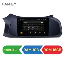 Harfey Android 9,1 9 дюймовый автомобильный радиоприемник для 2012- Chevy Chevrolet Onix поддержка SWC Carplay DVR 3g сетевой автомобильный мультимедийный плеер