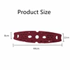 20pcs Hunting Competition Slingshot Rubber Band, 1.8mm Ultra-fiber Flat Leather Bag, Ultra-resistant, Non-slip,anti-slip Muffler 2