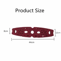 20pcs Hunting Competition Slingshot Rubber Band, 1.8mm Ultra-fiber Flat Leather Bag, Ultra-resistant, Non-slip,anti-slip Muffler 2