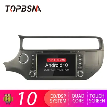 

TOPBSNA Android 10 Car Radio Player For KIA K3 RIO 2011-2015 GPS navigation 2 din Car DVD Player Multimedia Stereo RDS WIFI Auto