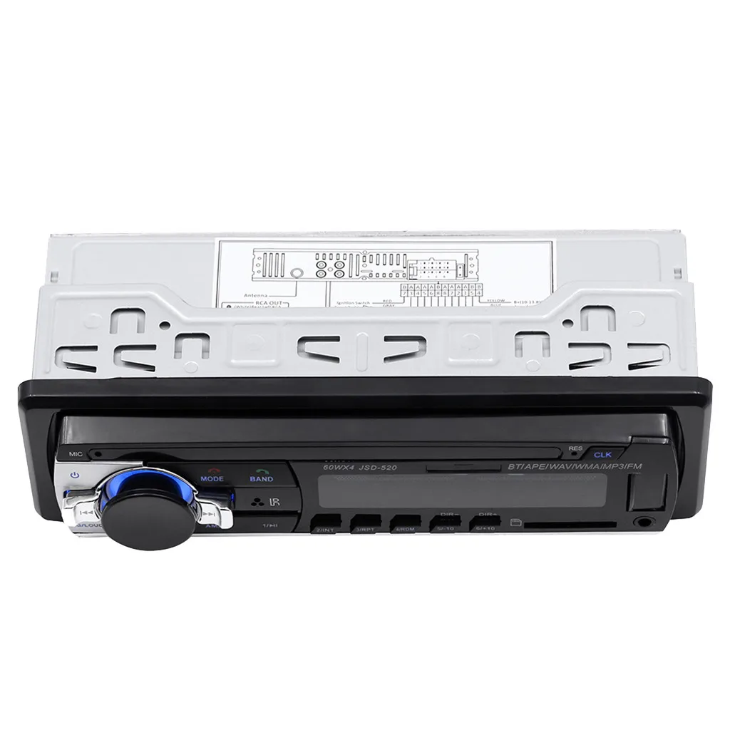 FM модулятор JSD-520 автомобиля Mp3 Playerfm передатчик плеер радио U диск SD ЖК дисплей карты BT Музыка Телефон Замена CD/DVD