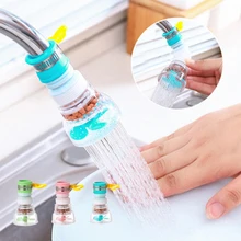 Rotation Kitchen Faucet Spouts Sprayers PVC Shower Tap Water Filter Purifier Nozzle Filter Water Saver For Household Kitchen New