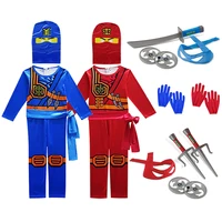 Ninja Cosplay Costumes anime cosplay carnival costumes infant boy costume fantasy costume Boys Toys 4-10Years