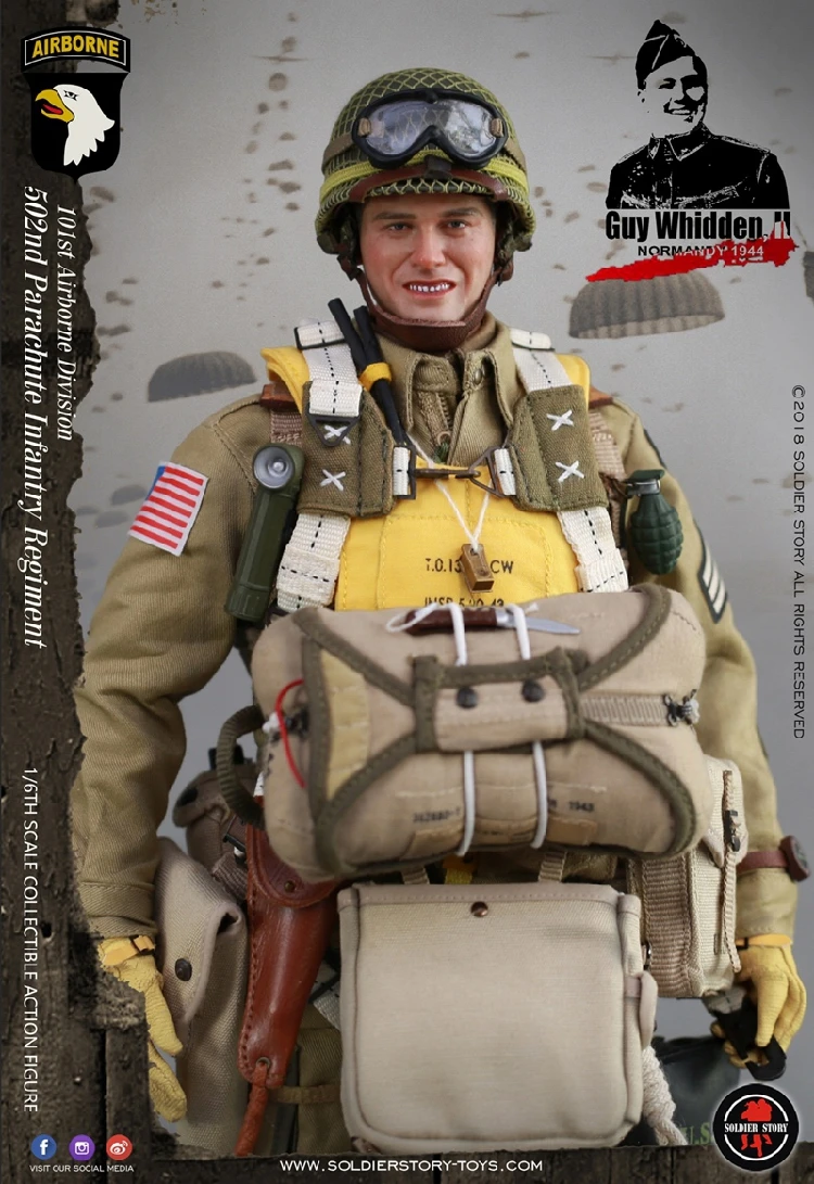 SS110 1/6 масштаб мужской Solider Второй мировой войны 101ST дивизии воздуха GUY WHIDDEN II полный набор фигурка модель для поклонников подарки