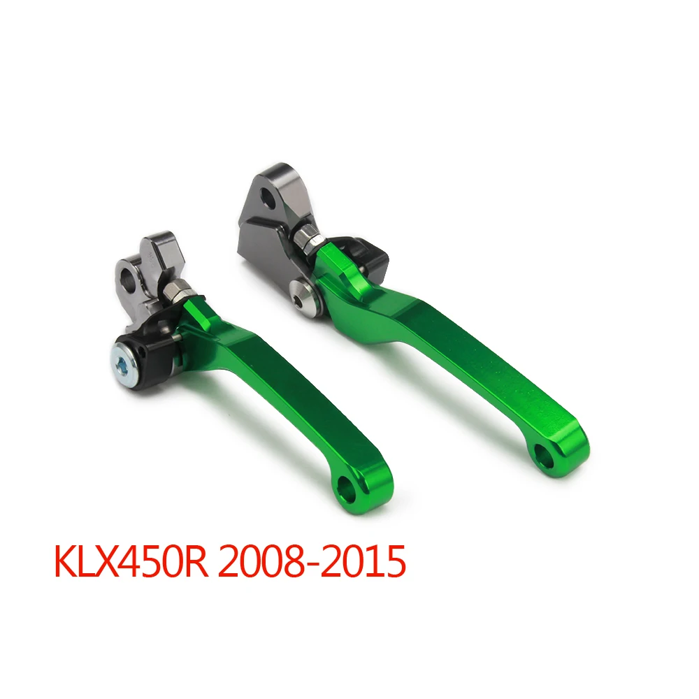 Мотоцикл CNC Pivot Тормозная рукоятка сцепления Рычаг для Kawasaki KX65 KX85 KX125 KX250 KX250F KLX450R KDX200 Байк мотокросса - Цвет: E