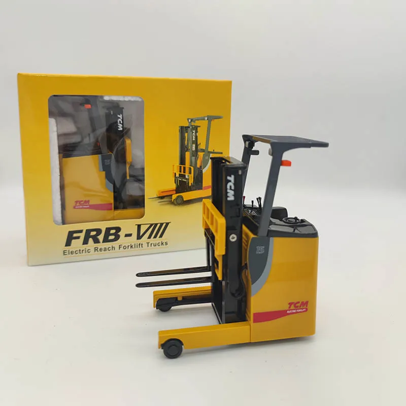 1/20合金FRB-VIII電気リーチフォークリフトモデルおもちゃ車