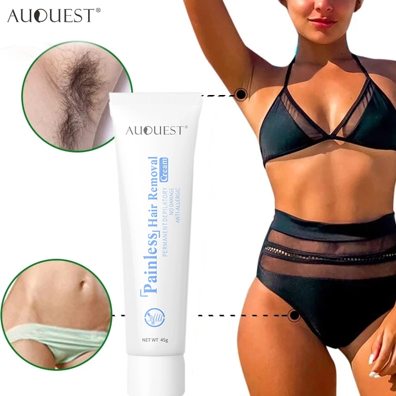 Auquest Hair Removal Cream Depilatory Painless Hair Removal Lotion Armpit  Hand Leg Private Parts Sexy Body Care For Men Women - Hair Removal Cream -  AliExpress